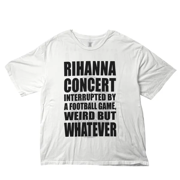 Savage X Fenty Limited-Edition LVII Superbowl Rihanna Surprise Tee Size L - Image 10
