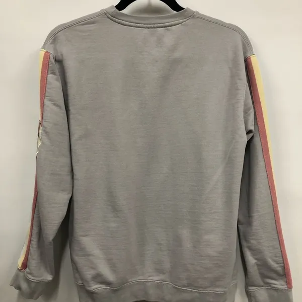 Buc-ee’s Striped crew neck sweater Sweatshirt Size small - Image 2