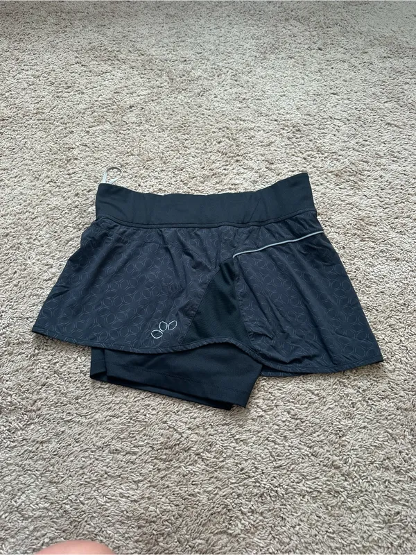 REI Women's Black Athletic Skort Size M Shorts Tights - Image 8