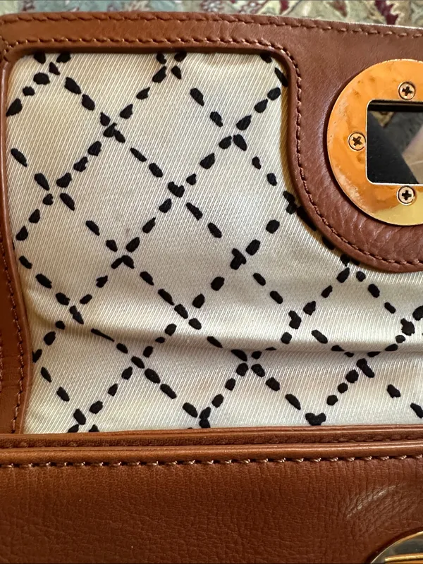 kate spade Christie Street Evan Saddle Leather Wristlet Clutch - Image 5