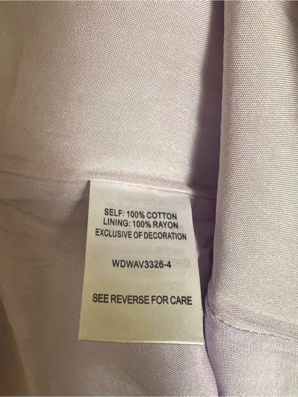 Lost + Wander Angel In Disguise Maxi Dress Lavender Purple Smocked Cotton M - Image 13