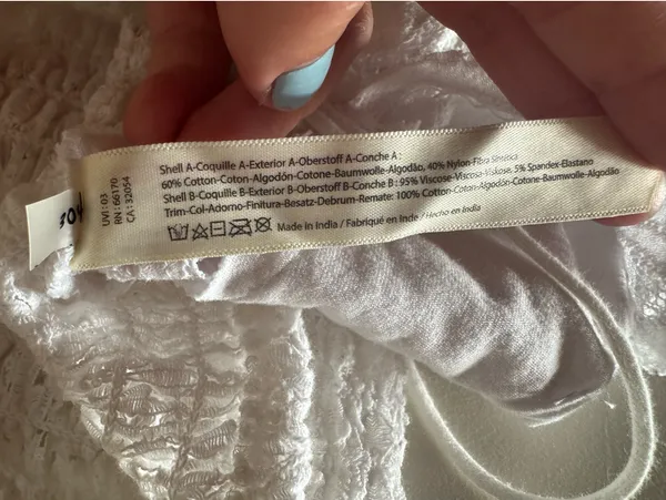 Free People Adella Bralette White Lace - Image 4