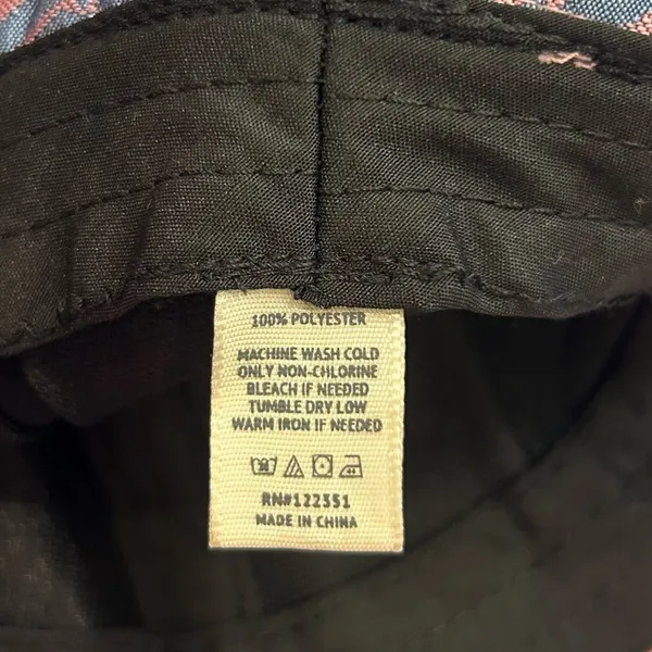 Pineapple‎ Print Bucket Hat Purple - Image 4