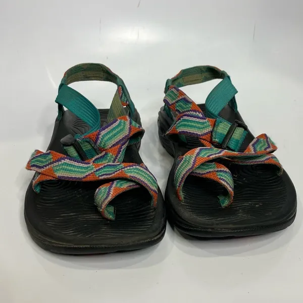Chacos multi colored z sandals size 7 women’s‎ - Image 2