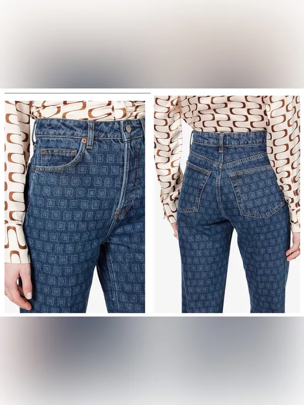 Reformation Cynthia HR straight long jeans SZ:25 - Image 3