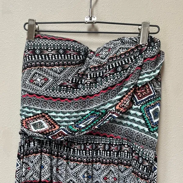 American Rag Women’s Colorful Sleeveless Bohemian Style Stretch Maxi Dress M - Image 3