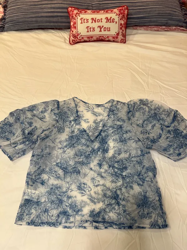 Blouse Blue - Image 3