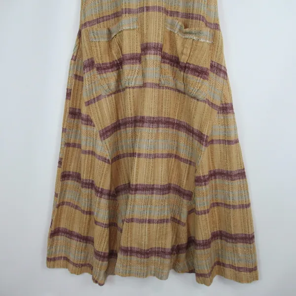 FREE PEOPLE Harper Striped Maxi Tank A-Line Swing Dress Women's Size Small - Image 6