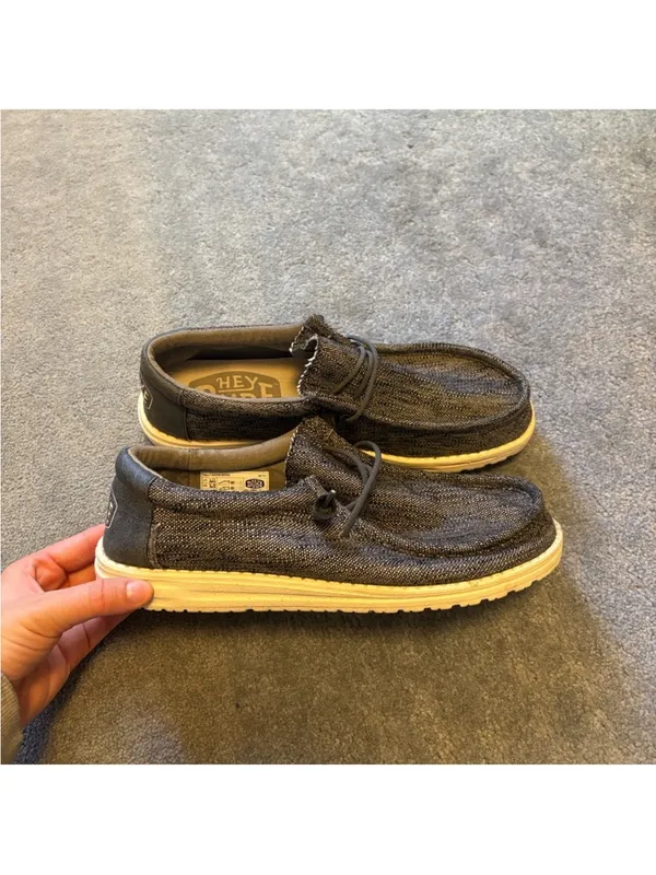 Hey Dude Women's Size 11 Blue Loafer Shoes - Image 2