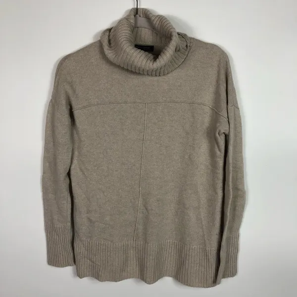 Banana republic Italian yarn wool cowl neck sweater women's size XS luxury‎ - Image 7