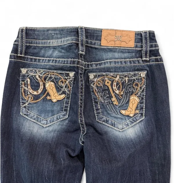 Miss Me Bootcut Jeans Embellished 26 - Image 2