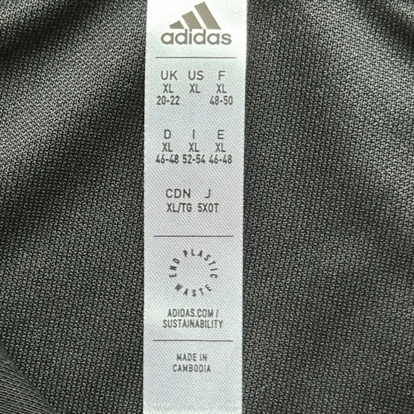 NWT Adidas Aeroready Black 1/4 Zip Long Sleeve Pullover Shirt size XL - Image 8
