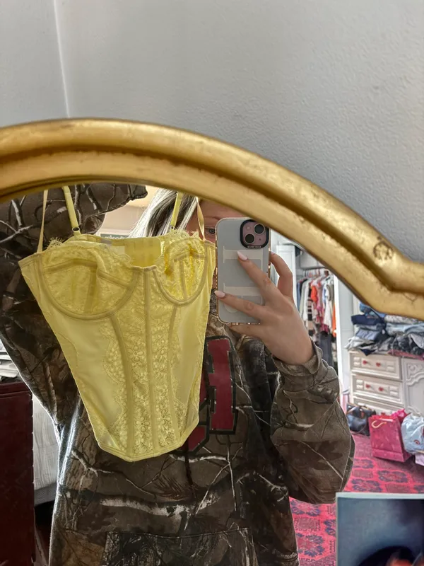 Yellow Corset Top - Image 7