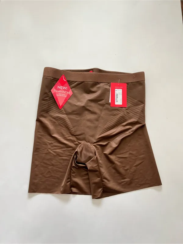 Spanx Shape Invisible GirlShort Shapewear Shorts Brown Size XS NEW NWT - Image 2
