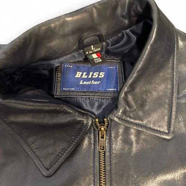 Mens Leather Jacket - Image 4