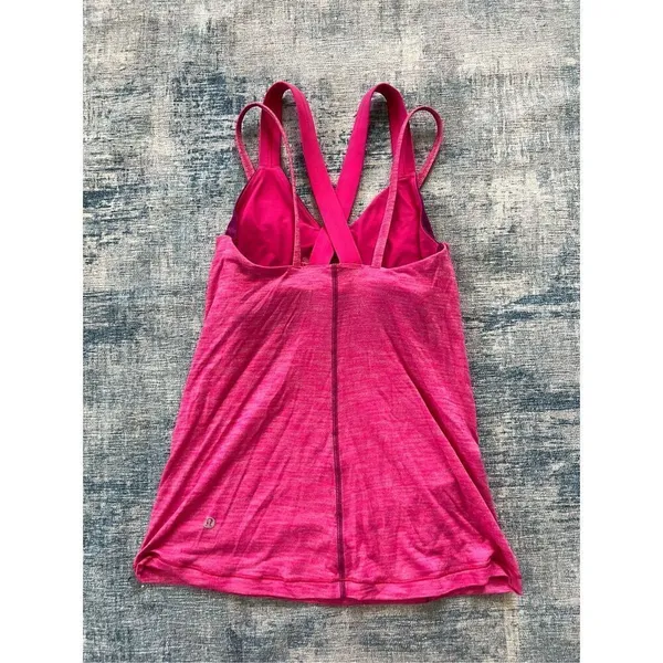 Lululemon Run For Gold Heathered Jeweled Magenta / Regal Plum Size 4 - Image 4