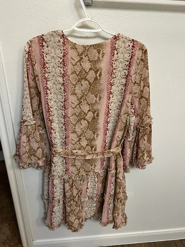 Entro Snakeskin Dress - Image 7