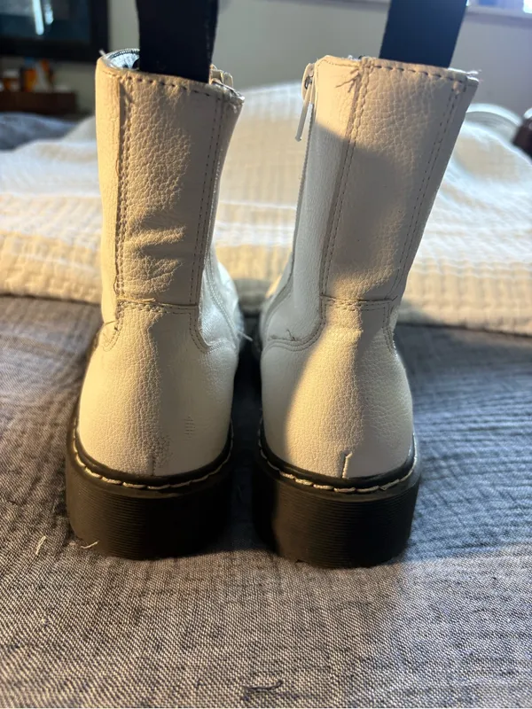 Sincerely Jewels leather “Harley” boot with side zip. - Image 7