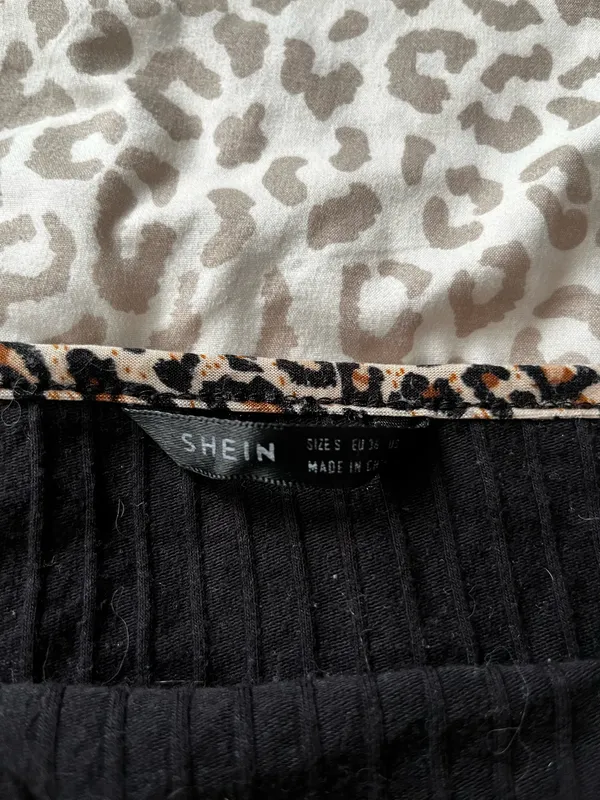 Shein Cheetah Print Crop Top Tank - Image 3