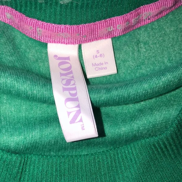 Joyspun green polka dot pajama set size small/medium - Image 3