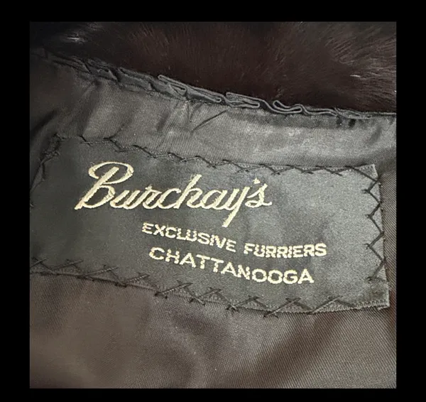 Burchay’s Exclusive Furriers of Chattanooga Long Women’s Mink Coat - Large Tall - Image 5