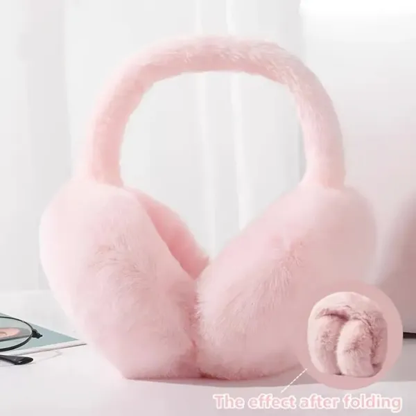 Winter Fluffy Comfortable Adjustable Earmuffs - Image 5