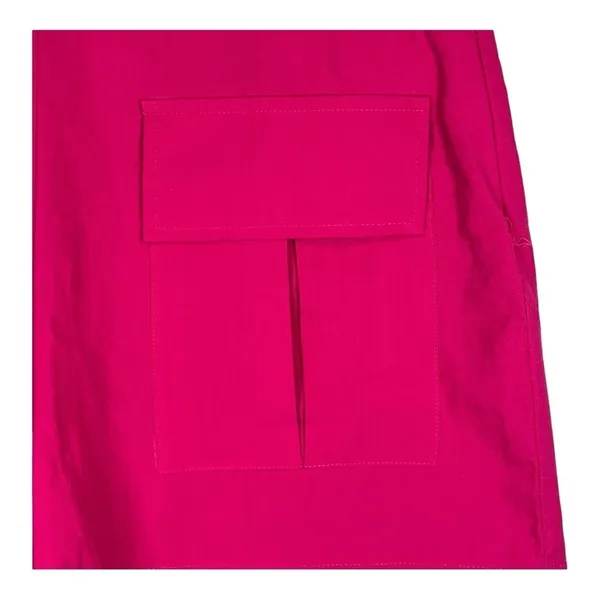 PrettyLittleThing Cargo Shorts Womens 8 Hot Pink High Waist‎ Utility Summer Mini - Image 5