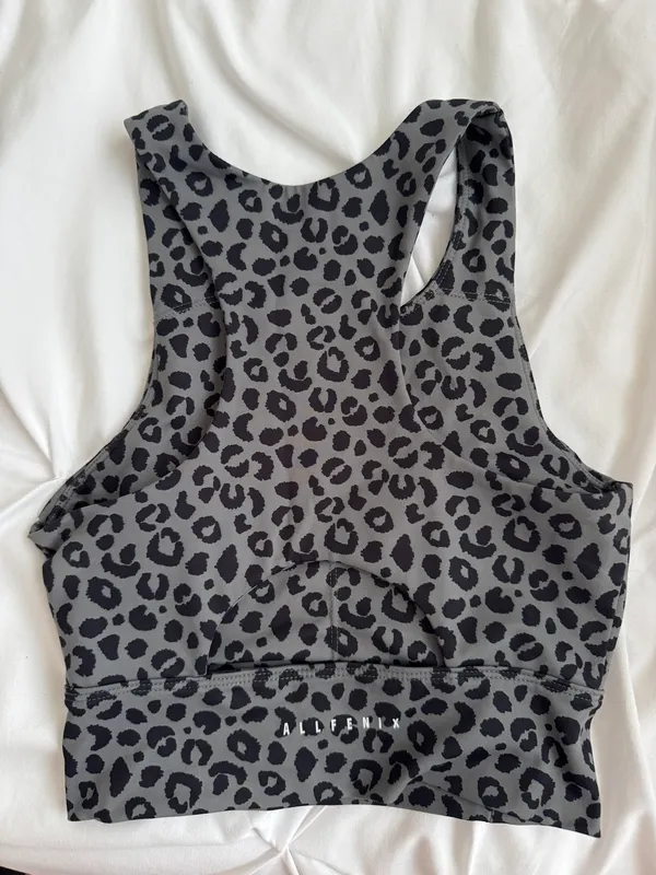 Workout Bra/Tank Gray - Image 2