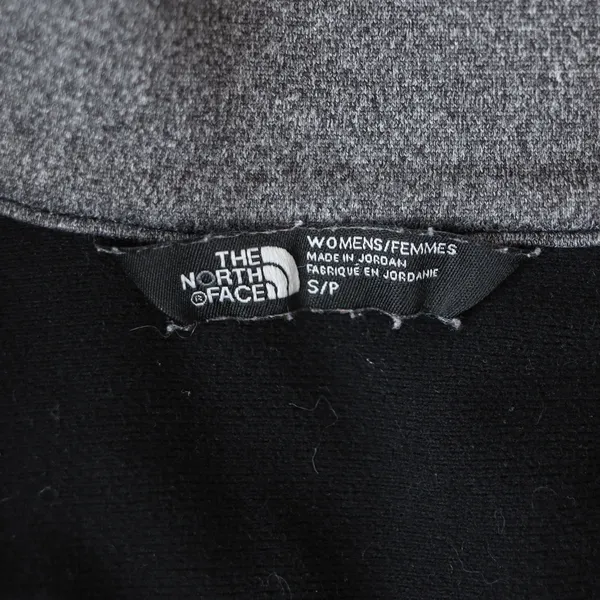 The‎ North Face Womens Small P Jacket Full Zip Gray Black Cinder 100 Athletic - Image 5