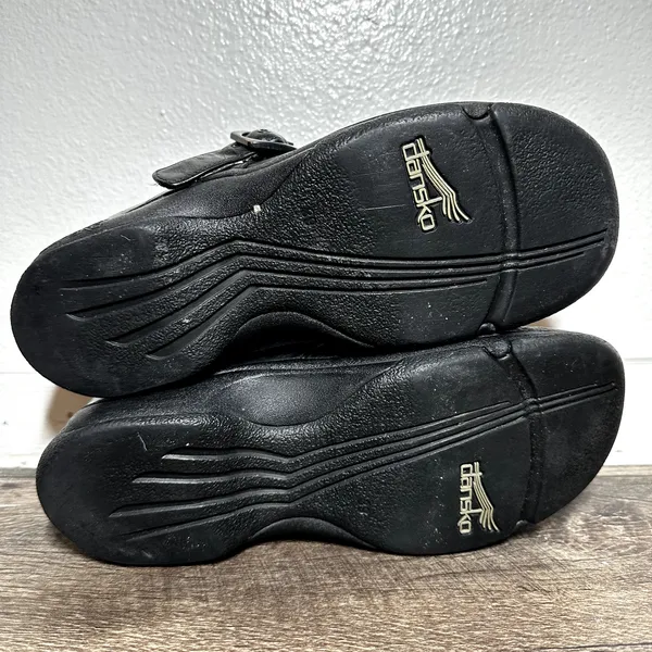 Dansko Kitty Mary Jane Shoes Leather Buckle Strap Slip Resistant Black 39 8.5 - Image 8