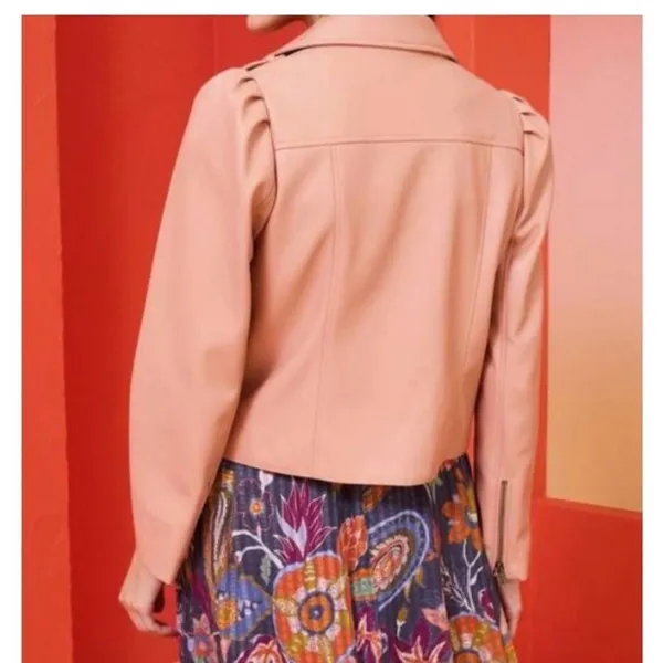 Marie‎ Oliver Faux Leather Moto Jacket - Image 2