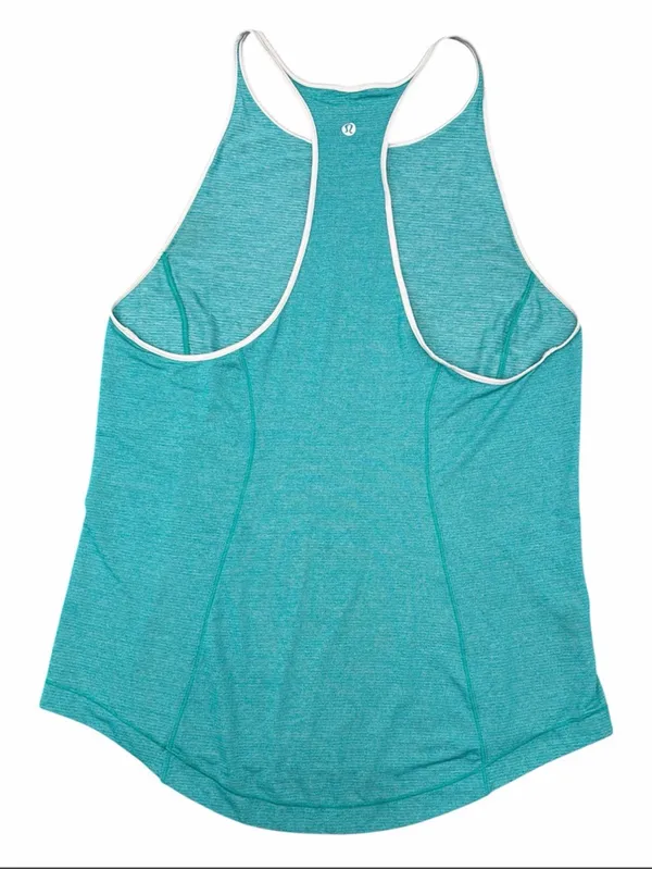 lululemon athletica Teal Tank “Time To Sweat” - Image 4