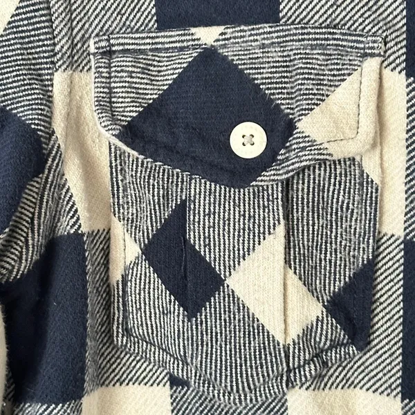 Arizona Jean Co Women‎ Jacket Sz S Buffalo Plaid Flannel Shacket Gorp Outdoors - Image 6