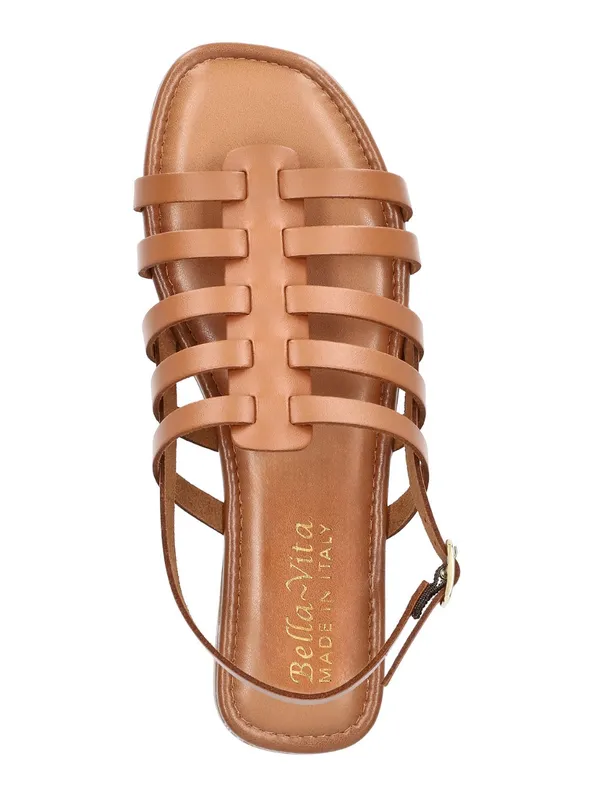 NARROW WIDTH Bella Vita Women's Uma-Italy Strappy Slingback Sandals Size 10N - Image 4