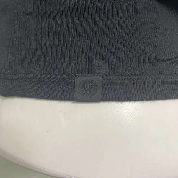 Lululemon ribbed black top size 10 - Image 4