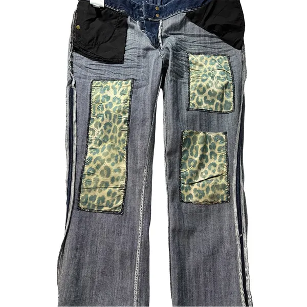 Express Stella Barely Boot Low Rise Jeans Distressed Y2K Indie Sleaze - Image 4