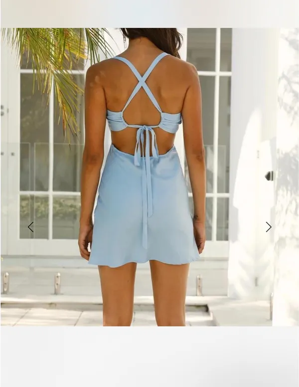 Hello Molly Angelic Way Dress Blue - Image 2