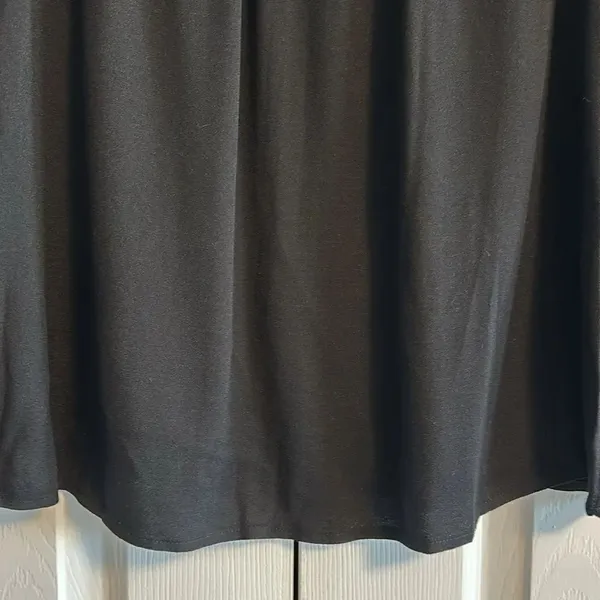 Joie Black Long Sleeve with Lace Blouse - Image 3