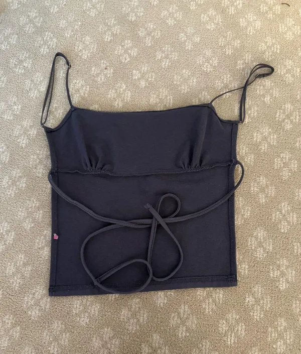 Edikted Tie Back Top Open - Image 2