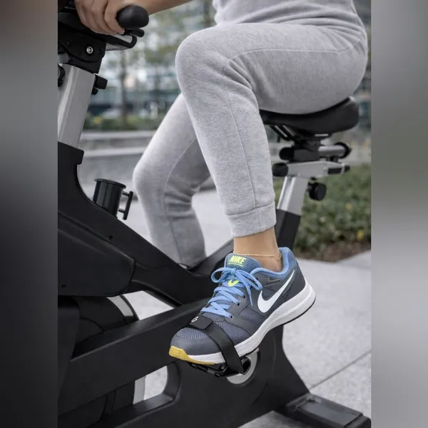 Nike Downshifter 6 Running Shoes Women’s 8.5 Gray Blue Athletic Walking Sneakers - Image 12