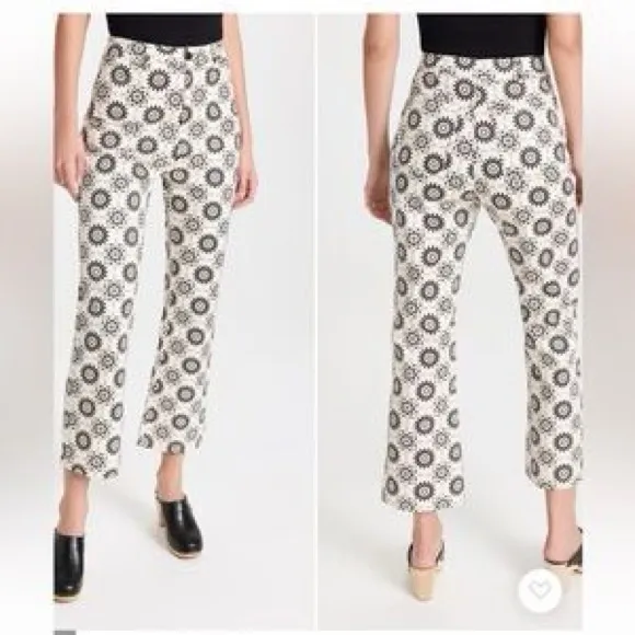 Rolla’s Floral Printed 100% Cotton‎ Straight Jeans size 8 Small Casual Preppy - Image 2