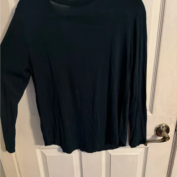 Raggs II Riches Navy Long Sleeve Top - Image 4