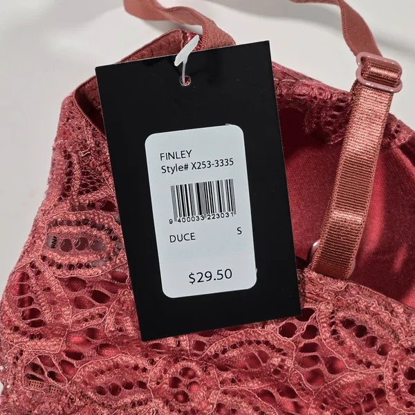 Frederick's of Hollywood‎ Lace Bralette Duce Red Burgundy Bralet Bralette S - Image 5