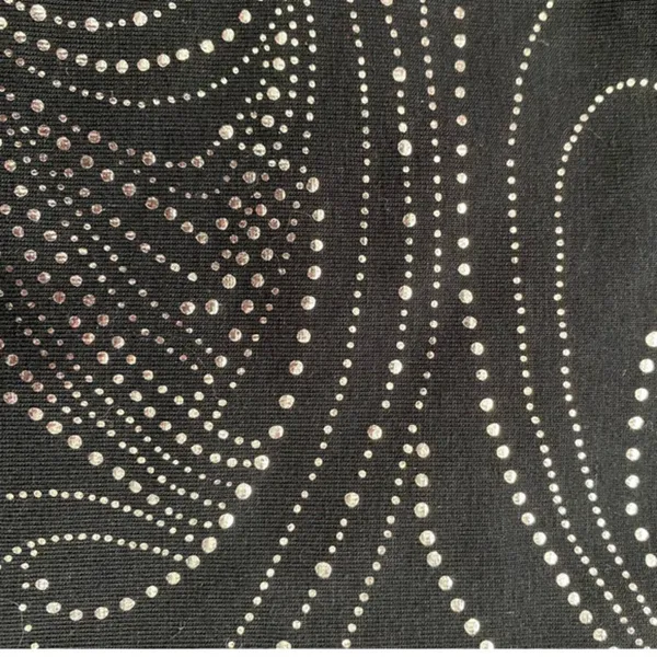 Express Glam Black & Silver Shimmer Sparkly Tunic Tank Stretch‎ Blouse -S NWT - Image 13