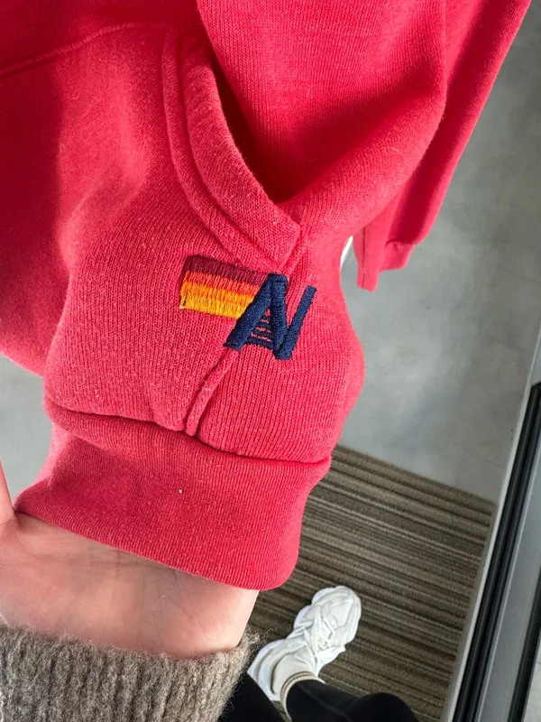 Aviator Nation Hoodie Red - Image 5