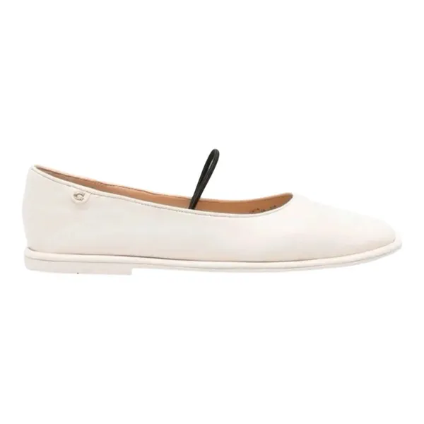 Coach Emilia Mary Jane Ballet Flat Shoes Women Size 8.5 Slip on Chalk Leather - Image 12