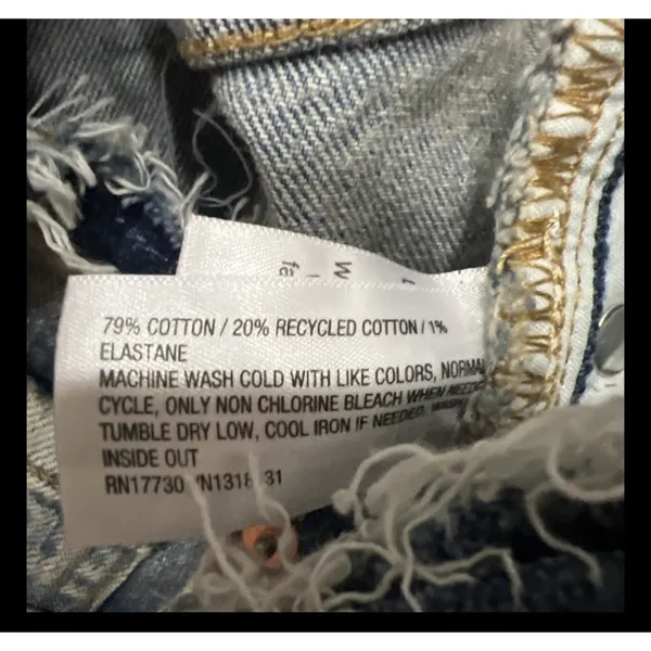 Wild Fable Denim Maxi Skirt Blue Women's 6 New - Image 5