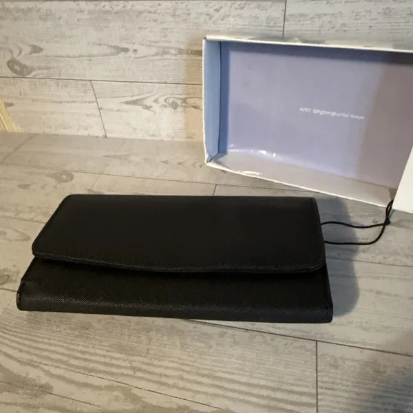 MUNDI Wallet RFID Blocking Credit Card‎ Checkbook Classic Casual Minimalist - Image 2