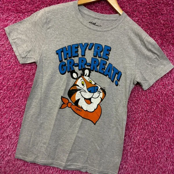 Tony the Tiger They’re Great cereal promo tshirt size medium - Image 3