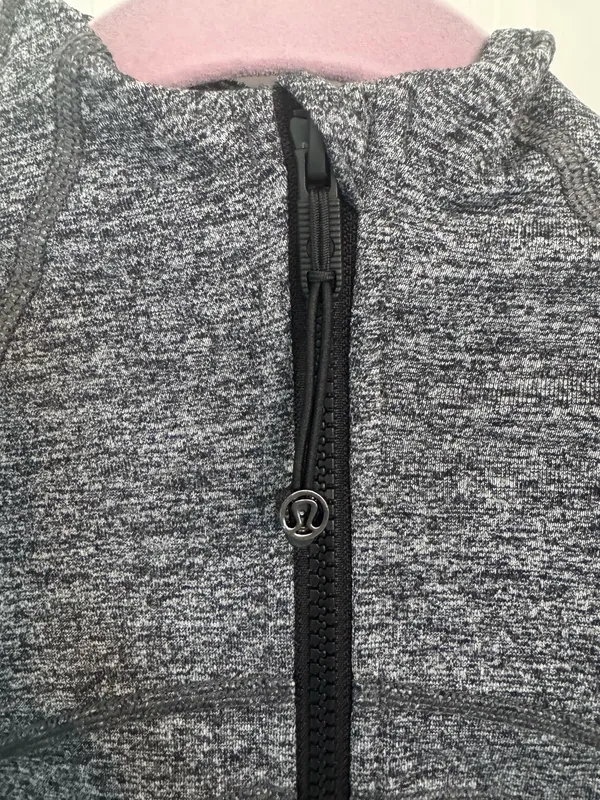 Lululemon Define Jacket Heathered Black 6 - Image 4